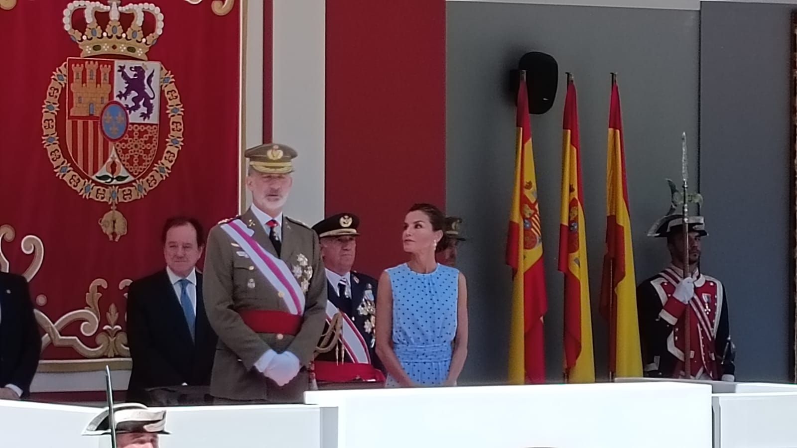 EN IMÁGENES | Así ha sido el desfile de las Fuerzas Armadas en Huesca