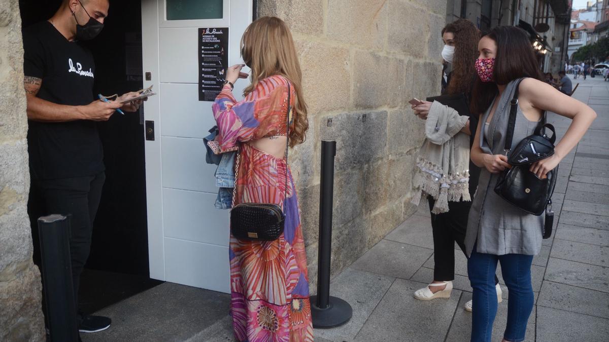 Prueba piloto en Pontevedra, en el local La Pomada