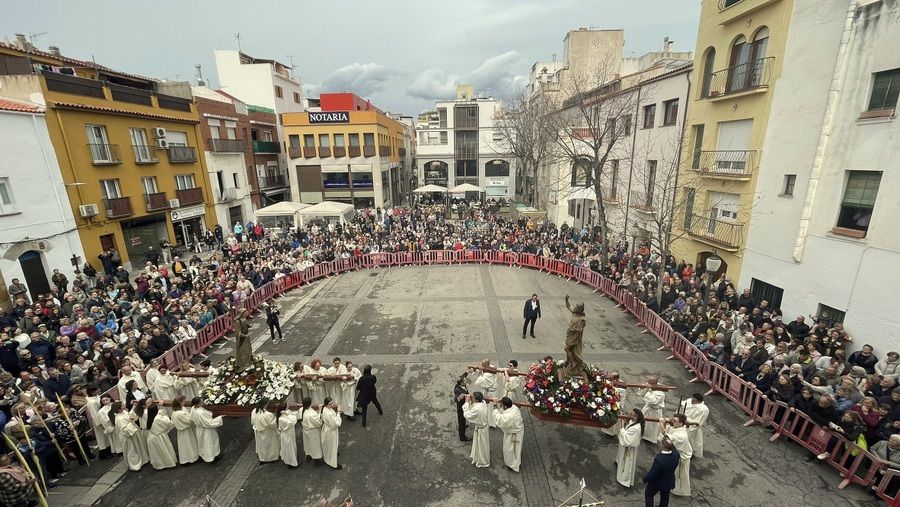 Blanes acull la Processó del Ressuscitat i el Cant de l&#039;Àngel