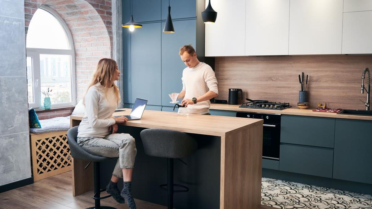 Una cocina moderna
