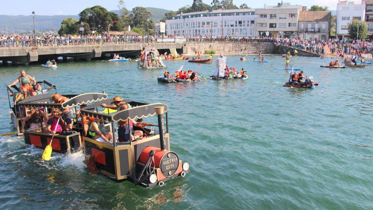 La regata más divertida, en A Foz do Miñor