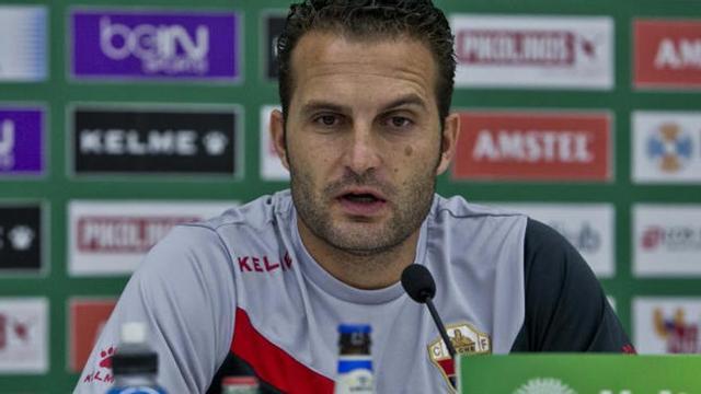 Rubén Baraja anuncia que deja el Elche