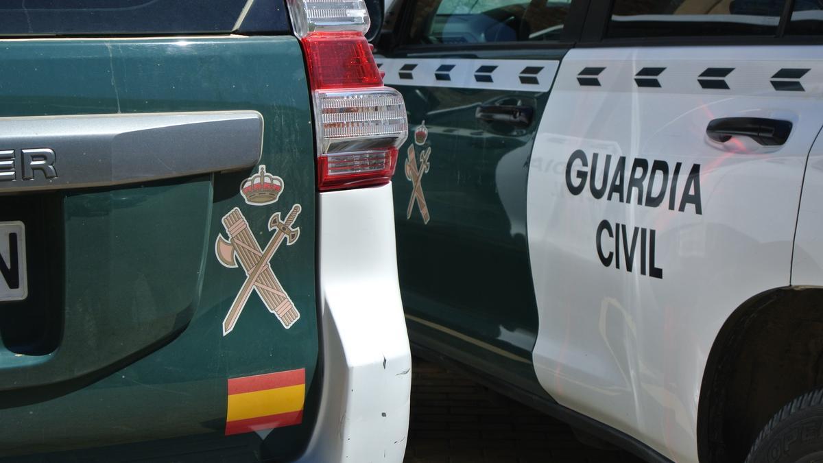 Imagen de archivo de vehículos de la Guardia Civil