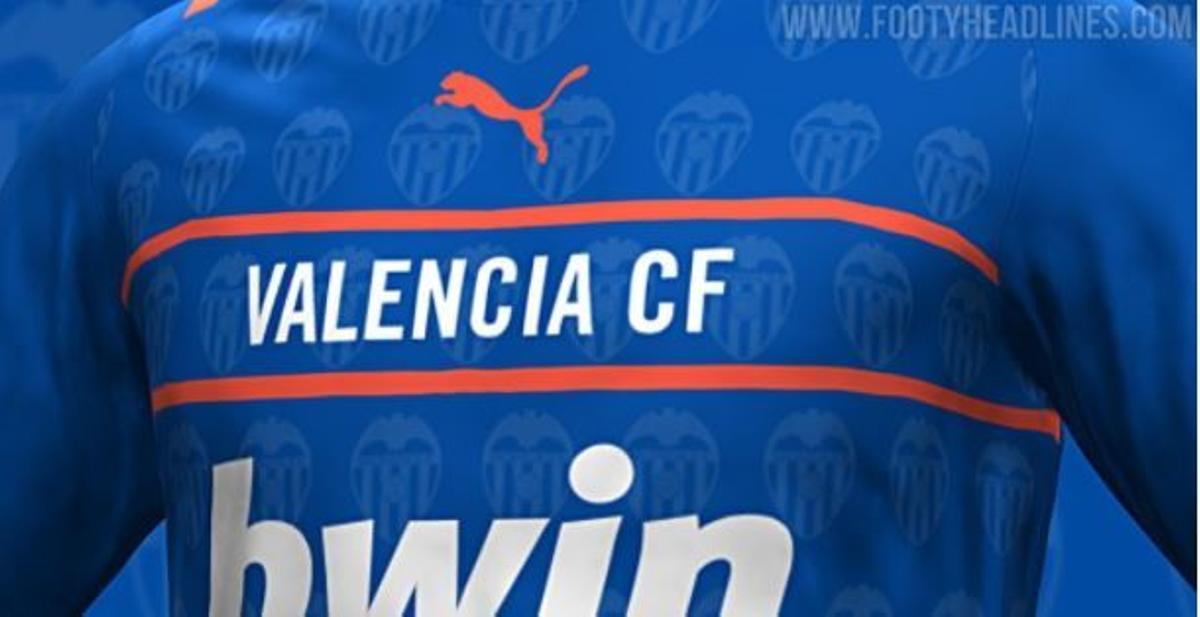 Desvelada la nueva y rompedora camiseta del Valencia CF