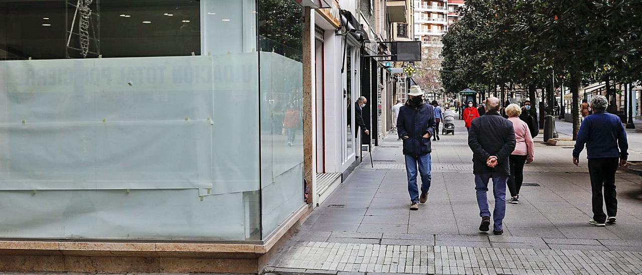 El local de la calle Covadonga donde se ubicará el belén. | Juan Plaza