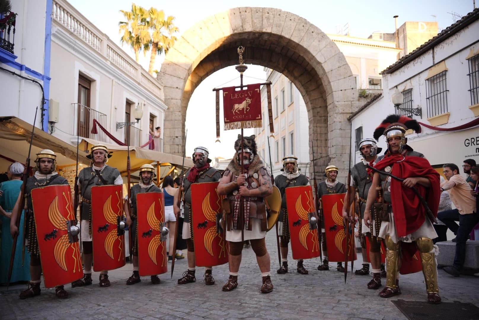 El Imperio Romano luce sus tropas en Emerita Augusta