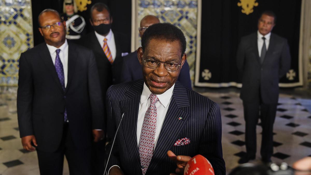 Teodoro Obiang, el eterno sátrapa de Guinea Ecuatorial.