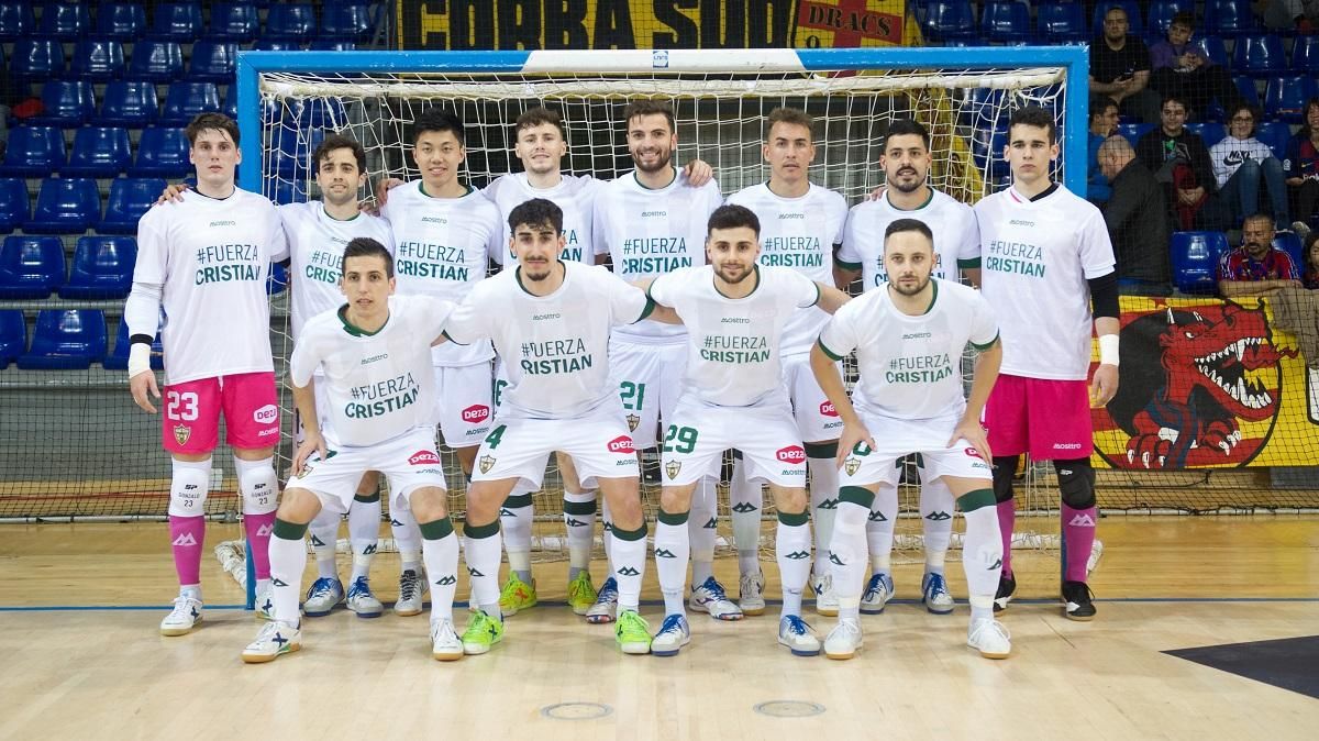 El Córdoba Futsal da la cara ante el Barcelona