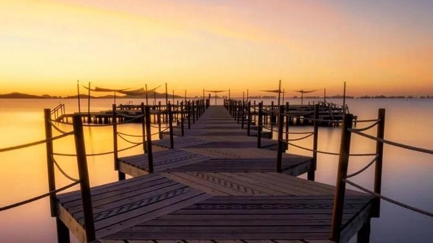 Una fotografía del Mar Menor, elegida como uno de los &#039;rincones favoritos&#039; de España