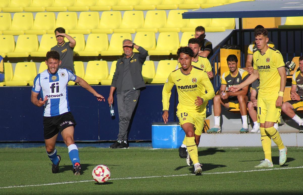 Imagen durante el partido.