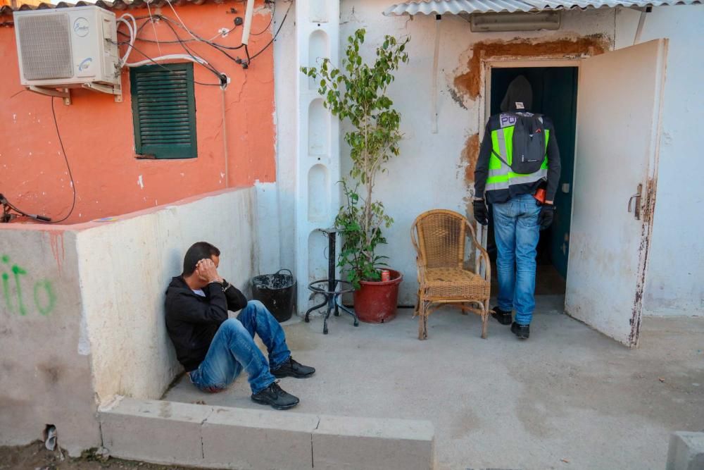 Nuevo golpe policial contra el narcotráfico en Son Banya