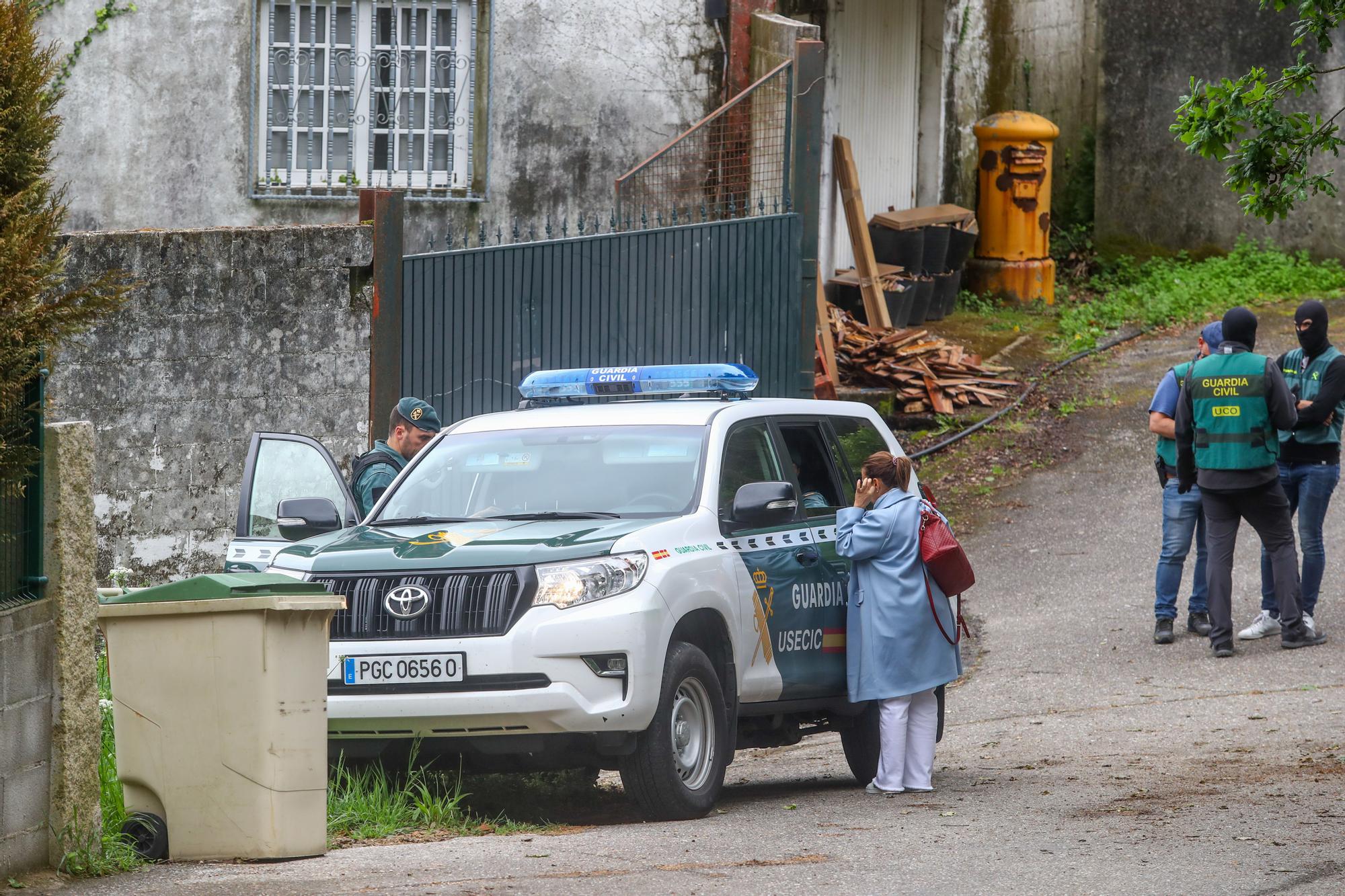 Vilagarcía, Ponteareas y Tui, escenarios de un nuevo golpe a la droga