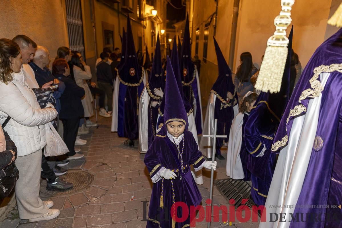 Los niños toman las calles de Caravaca en la procesión de Lunes Santo