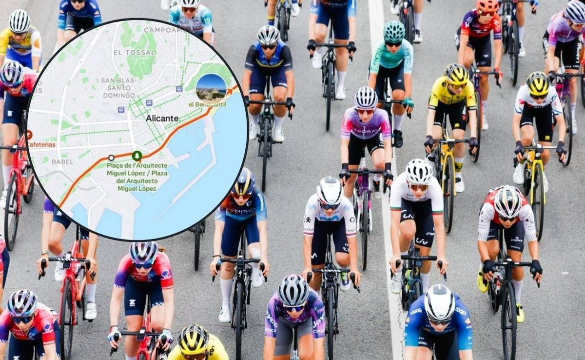 La Volta Ciclista a la Comunitat Valenciana obligará a cortar el tráfico en el centro de Alicante