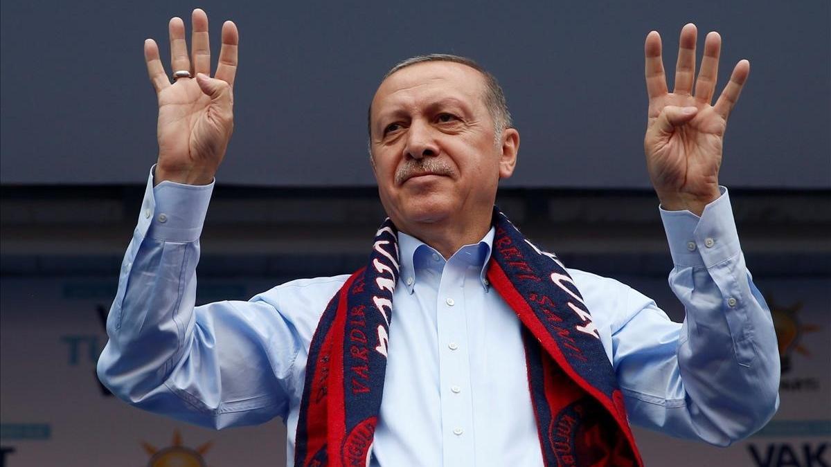 Erdogan, presidente de Turquía.