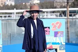 Presentación de la película 'La hija cóndor' en el Festival de Málaga