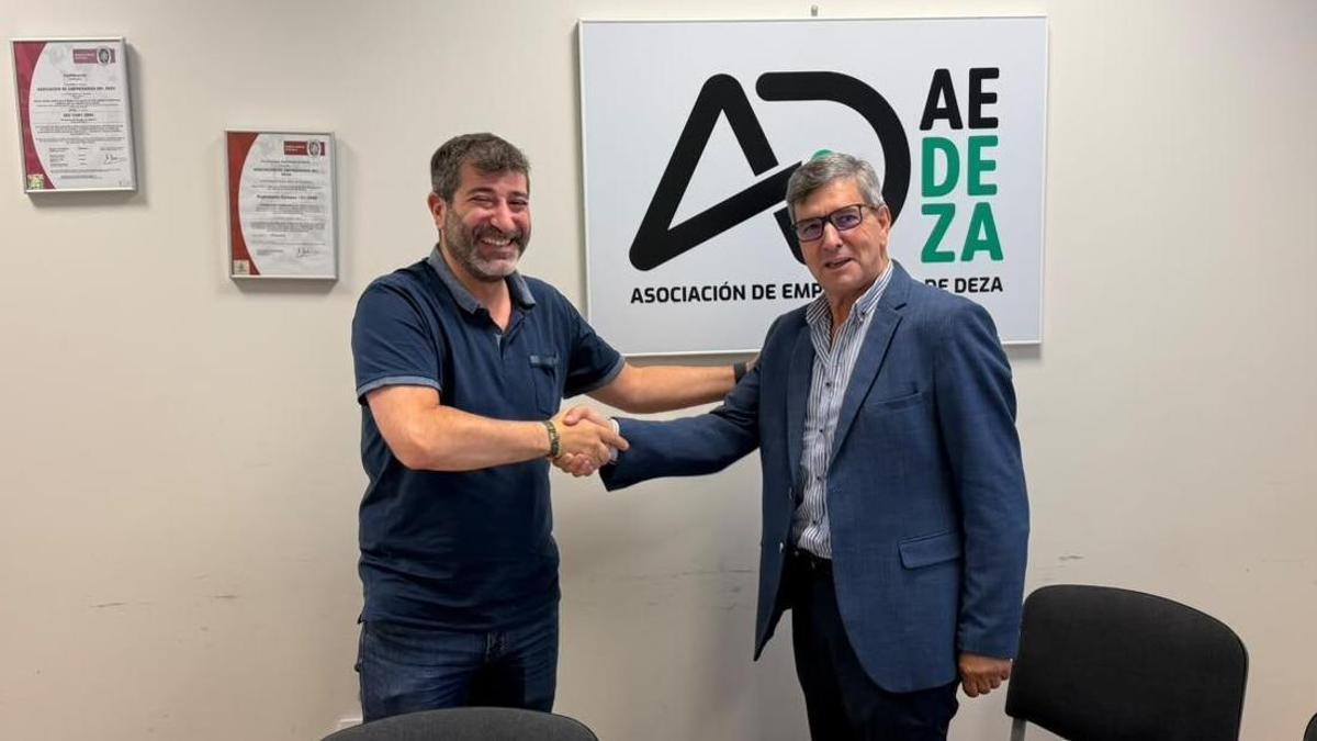 Campos y Mejuto, en el traspaso de poderes.
