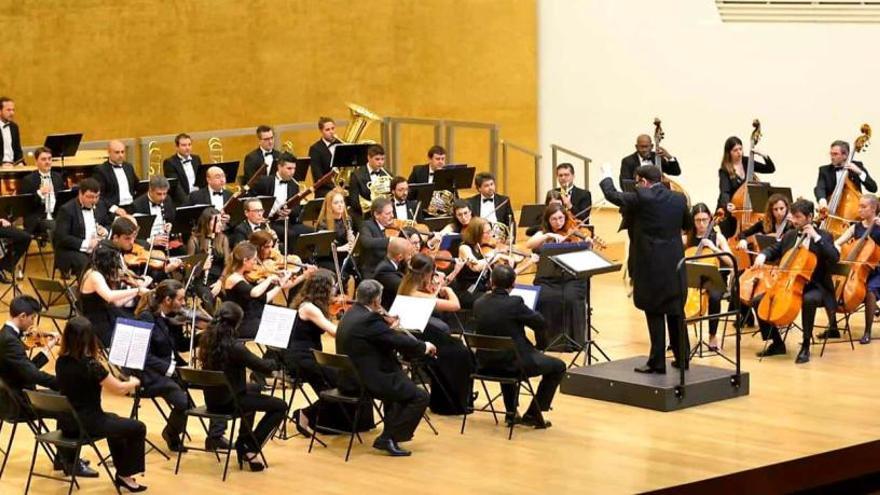 La Sinfónica Teatro Castelar de Elda en una actuación reciente