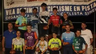 Doble éxito de Sergi Amengual en Sa Voltadora en el Vila de Sineu de ciclismo en pista