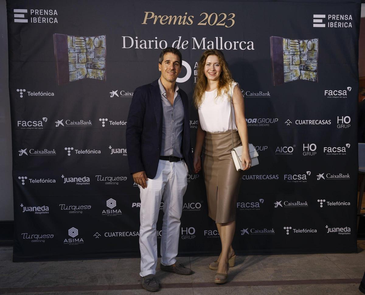 Alejandro Palomino, arquitecto; y Tatiana Salamakha.