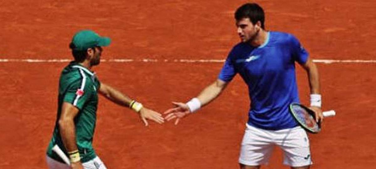 Andújar y Martínez se quedan sin final en Roland Garros