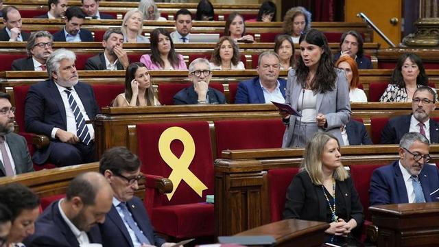 La portaveu de Junts al Parlament, Mónica Sales