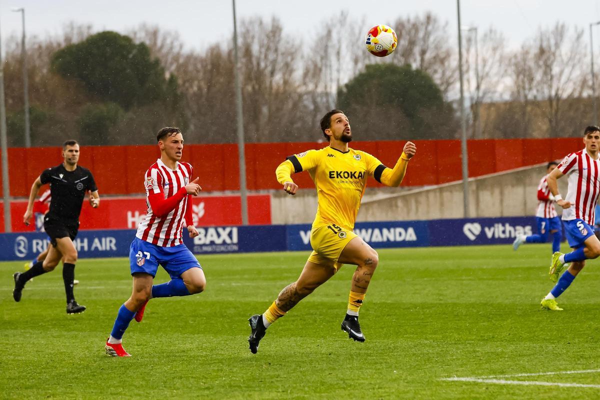 Las mejores imágenes del Atlético de Madrid B - Hércules CF