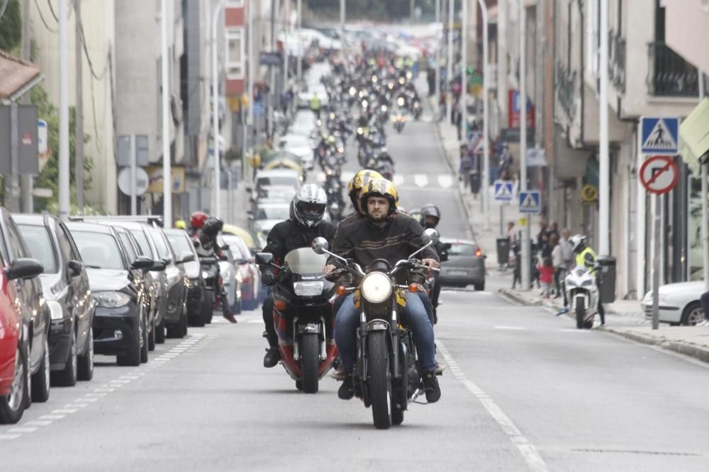 Los decibelios suben en Bueu con 4.000 motos