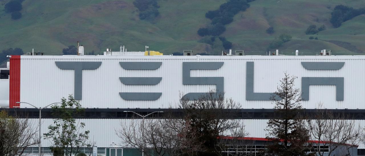Gigafactoría de Tesla en California.
