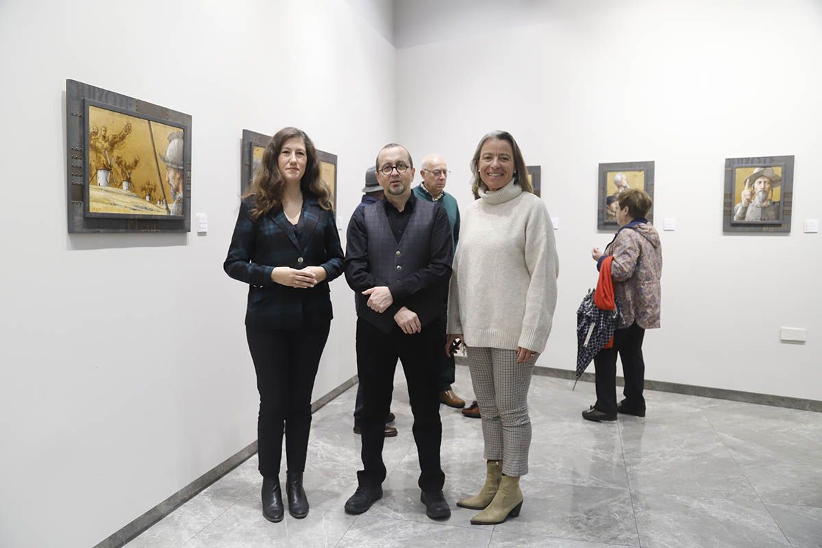 Los Quijotes de José Luis Muñoz en la Fundación Caja Rural del Sur