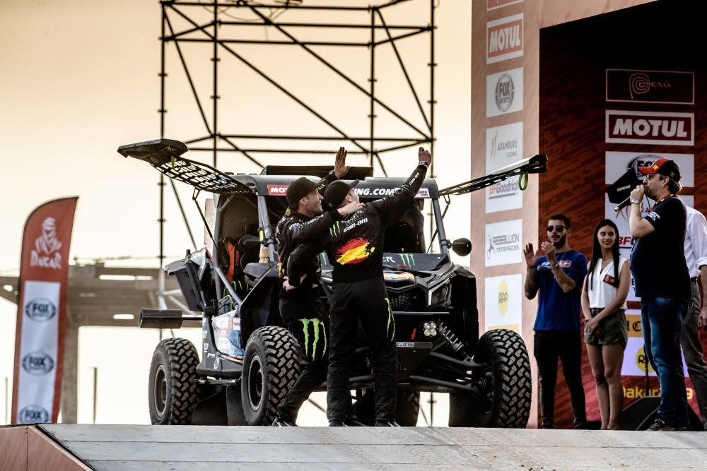 Gerard Farrés, en bugui al Dakar 2019