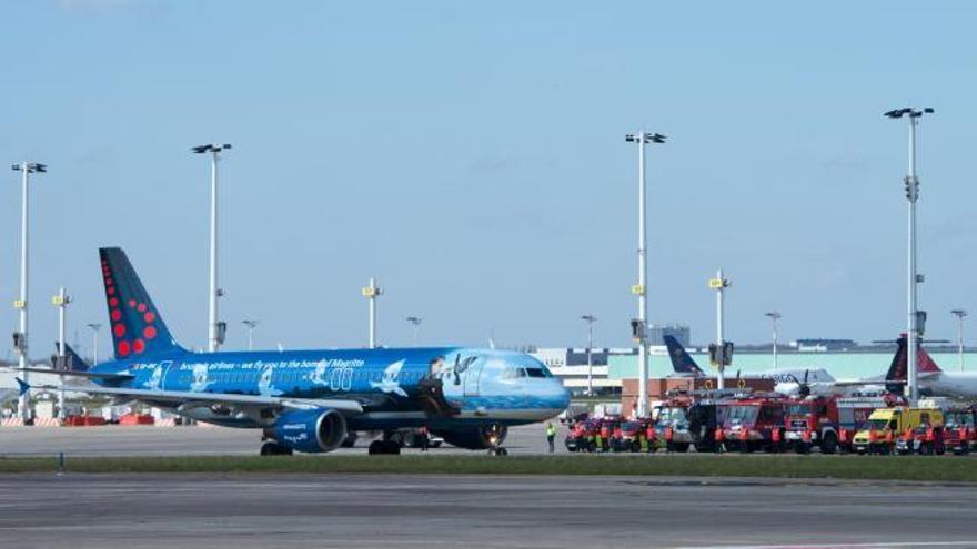 El Aeropuerto de Bruselas vuelve a funcionar