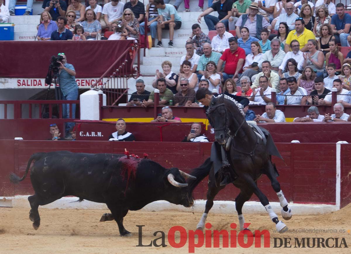 Corrida de Rejones en la Feria Taurina de Murcia (Andy Cartagena, Diego Ventura, Lea Vicens)