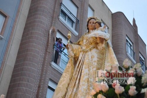 Traslado de la Virgen del Buen Suceso a San Juan Bosco Cieza 2014