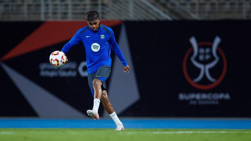 Lamine Yamal: "El Barça es el club de mi vida. Espero renovar mi contrato y estar el máximo tiempo posible. Renovaré."