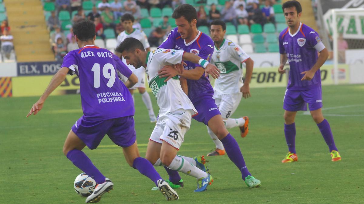 Elche y Guadalajara han disputado dos partidos en el Martínez Valero en Segunda División