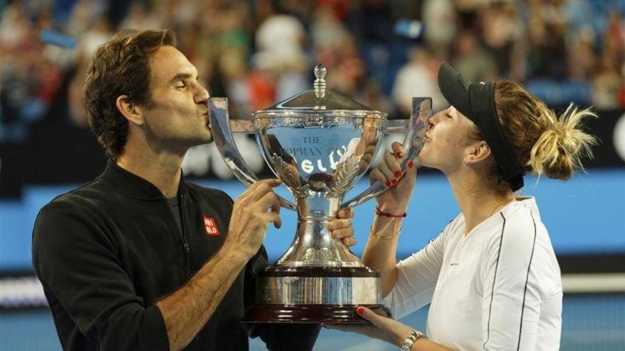Federer y Bencic ganan la Copa Hopman por segundo año consecutivo