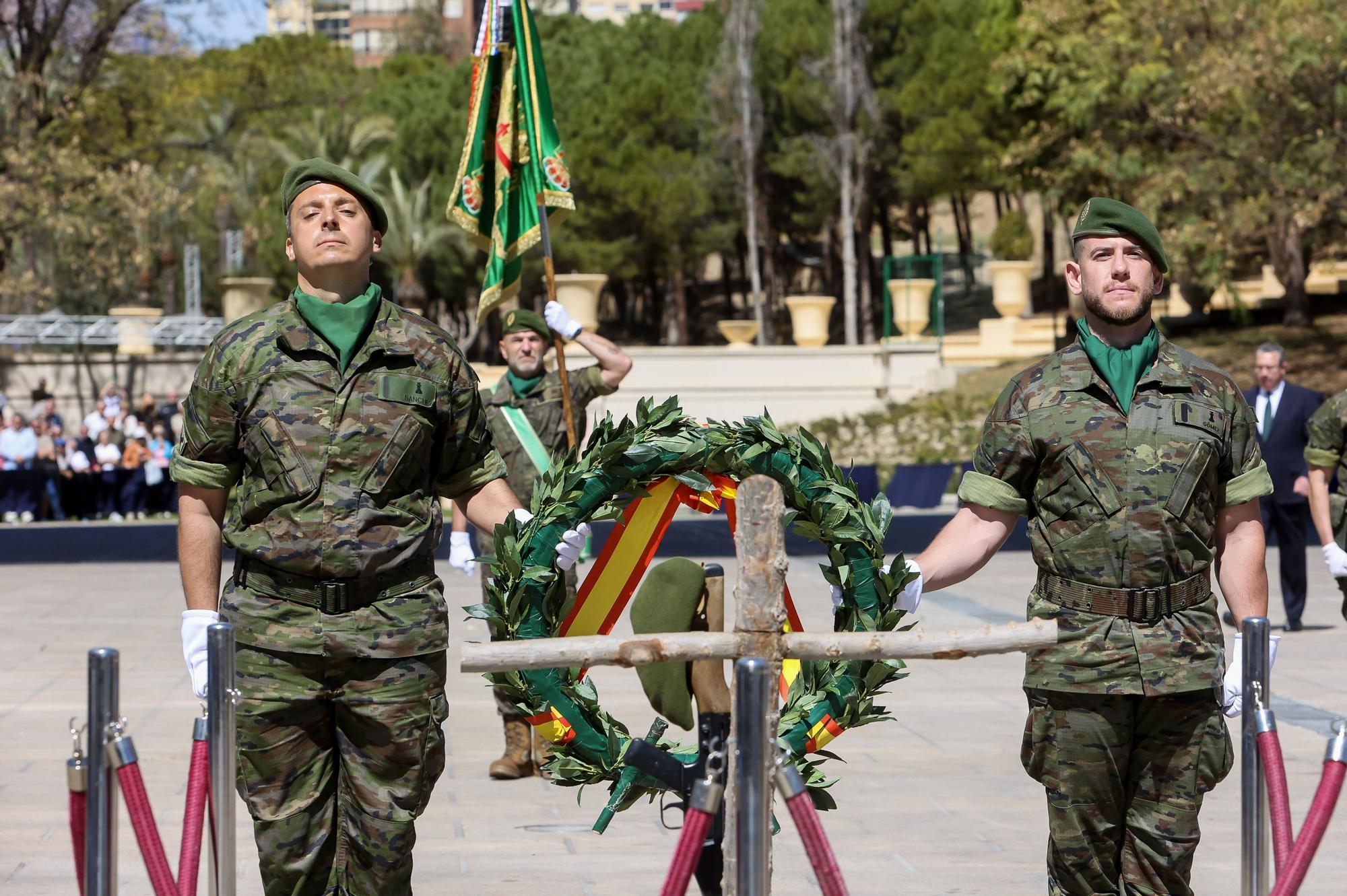 Jura de bandera para civiles en Benidorm