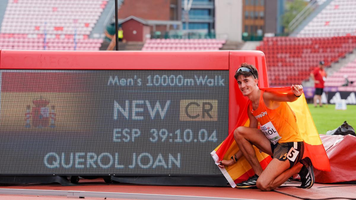 Joan Querol, oro y récord de los Campeonatos