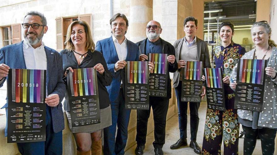 En la presentación del Festival de Poesia de la Mediterrània se destacó la diversidad artística de las actuaciones programadas.