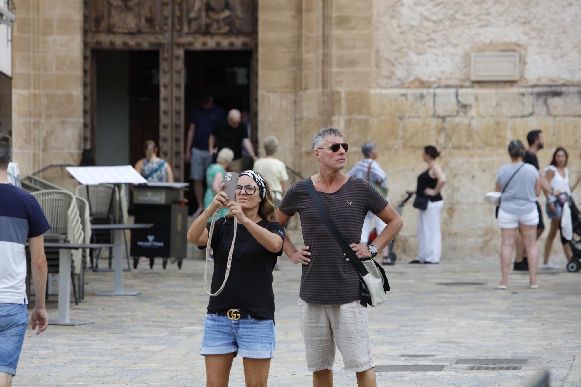 Auch bei Regen auf Mallorca einen Besuch wert: Pollença ist Mitte September voller Leben