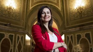 Lorena Roldán al Parlament de Catalunya