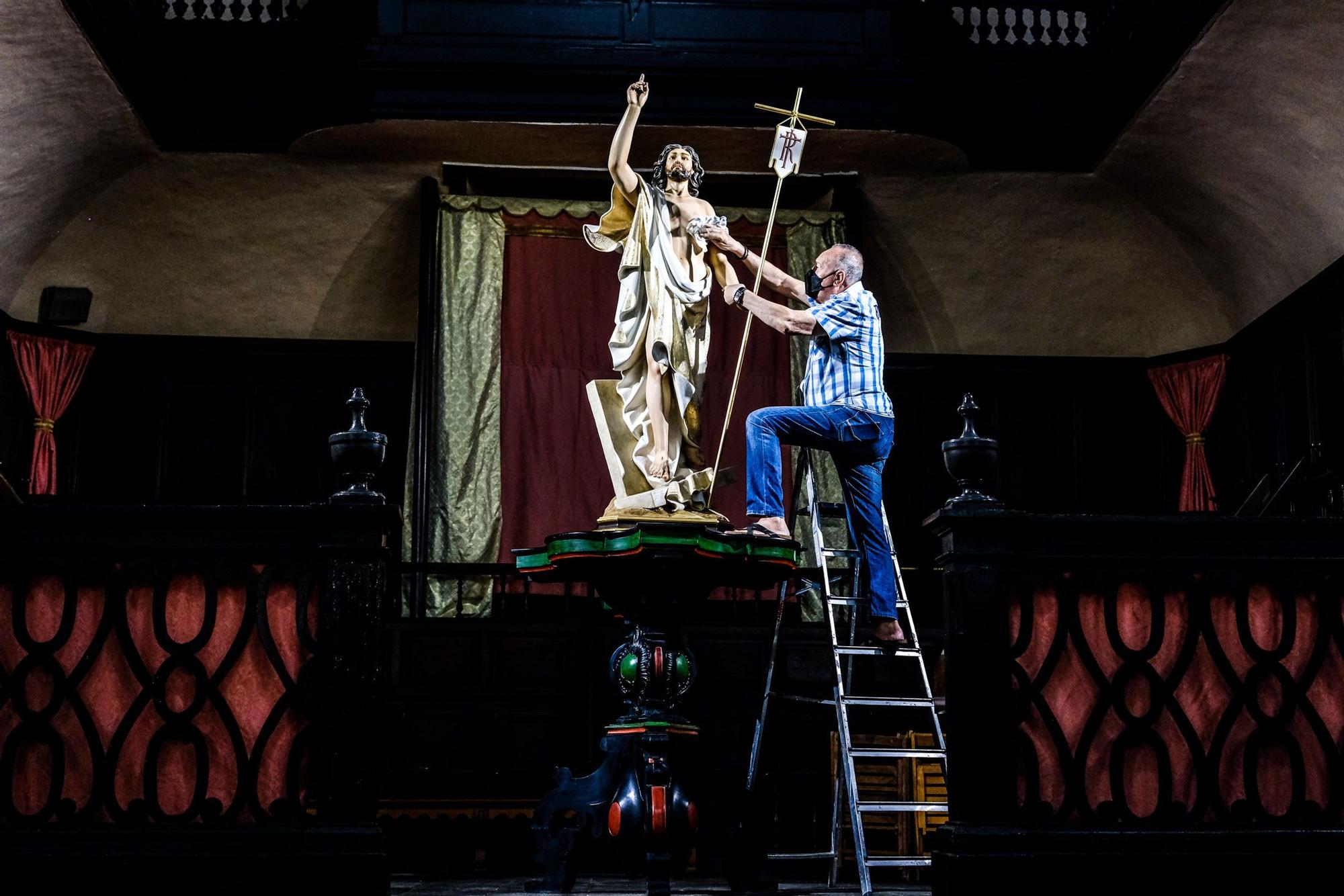 Imagen de Cristo Resucitado en la iglesia de Santo Domingo de Las Palmas de Gran Canaria