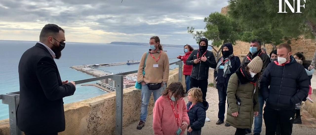 Visitas guiadas al Castillo de Santa Bárbara de Alicante