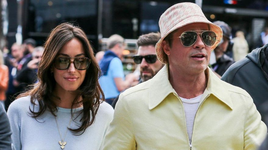 Brad Pitt e Inés de Ramón