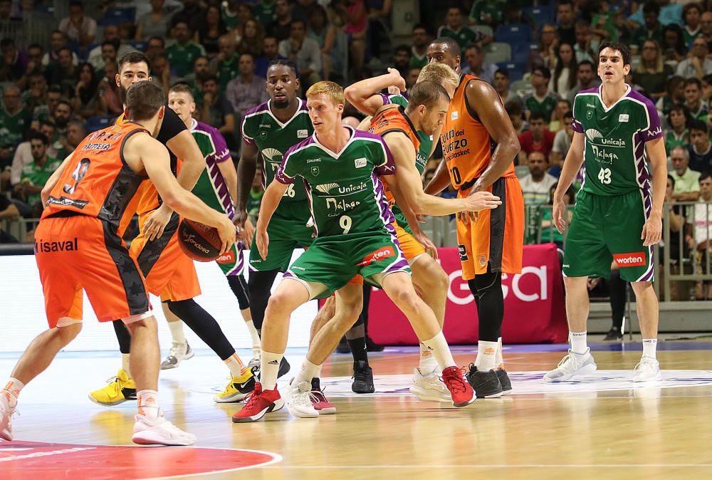 El conjunto de Luis Casimiro, con un inspirado Alberto Díaz (20 puntos), debuta en la Liga Endesa imponiéndose al Valencia Basket