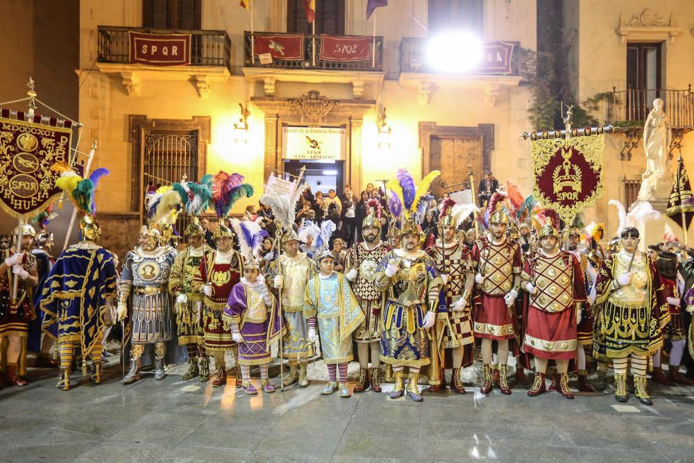 El baile del caracol por la Centuria de Los Armaos