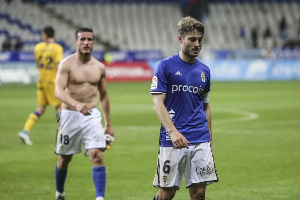 El partido entre el Real Oviedo y el Alcorcón, en imágenes