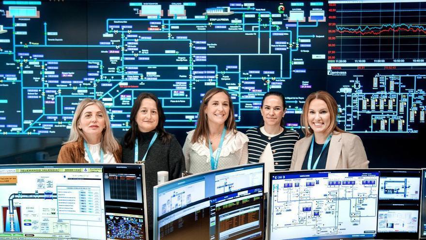 Mujeres del agua: 24 horas de vigilancia para que no falte ni una gota también el 8-M