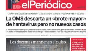 La portada de EL PERIÓDICO del 13 de mayo de 2026
